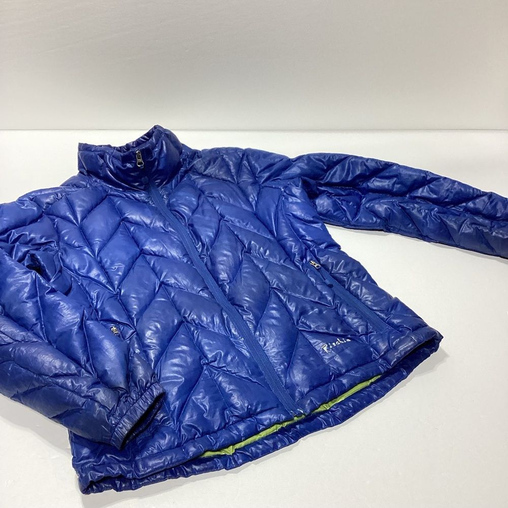 Rischio Down Quilted Puffer Jacket Blue L